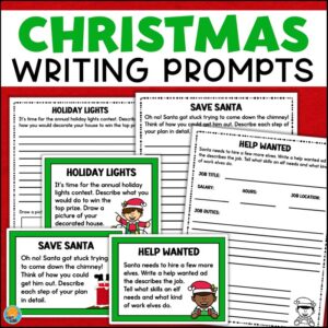 christmas writing prompts for kids